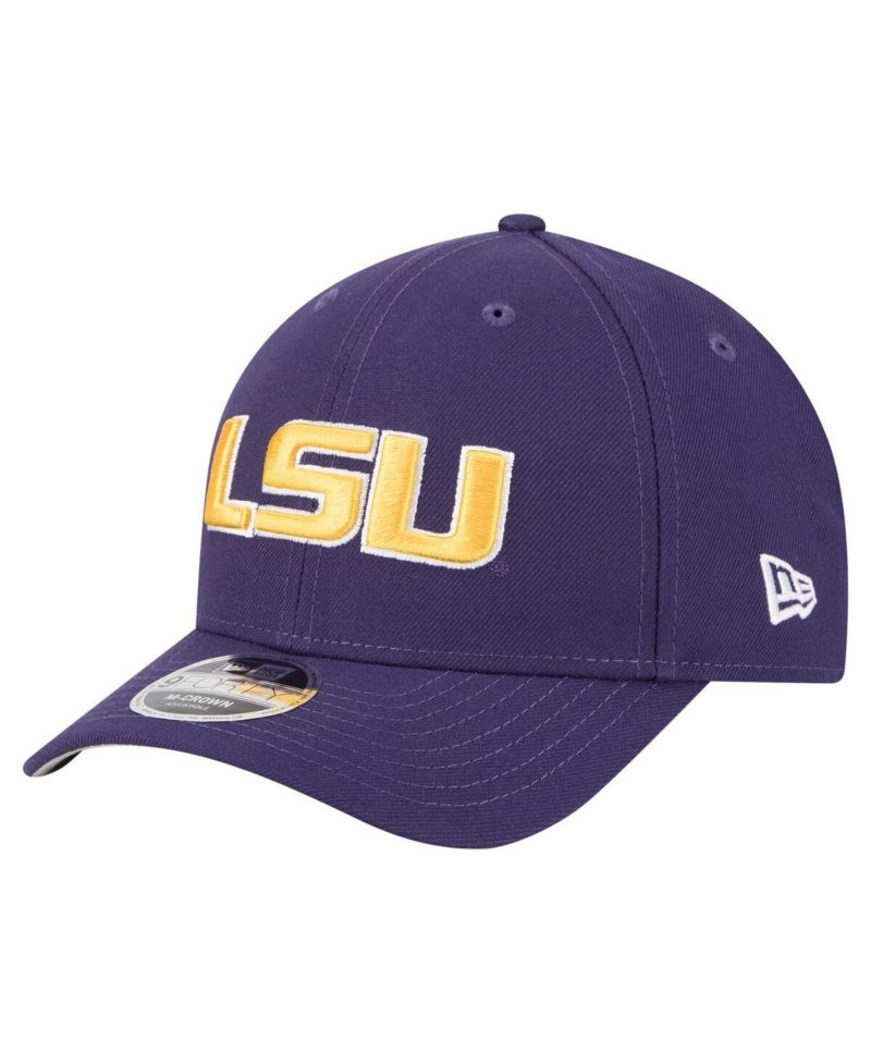Men's Purple LSU Tigers Team Collective 9FORTY M-Crown Adjustable Hat
