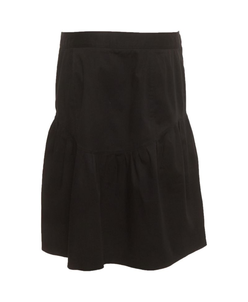 Women's Cotton Pleated Short Skirt