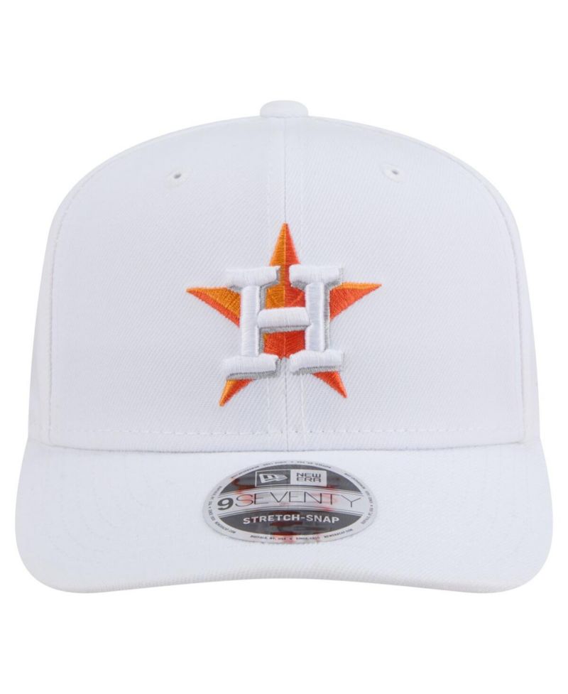 Men's White Houston Astros COOLERA 9SEVENTY Adjustable Hat