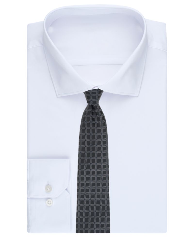Men's Serenity Grid Classic Tie
