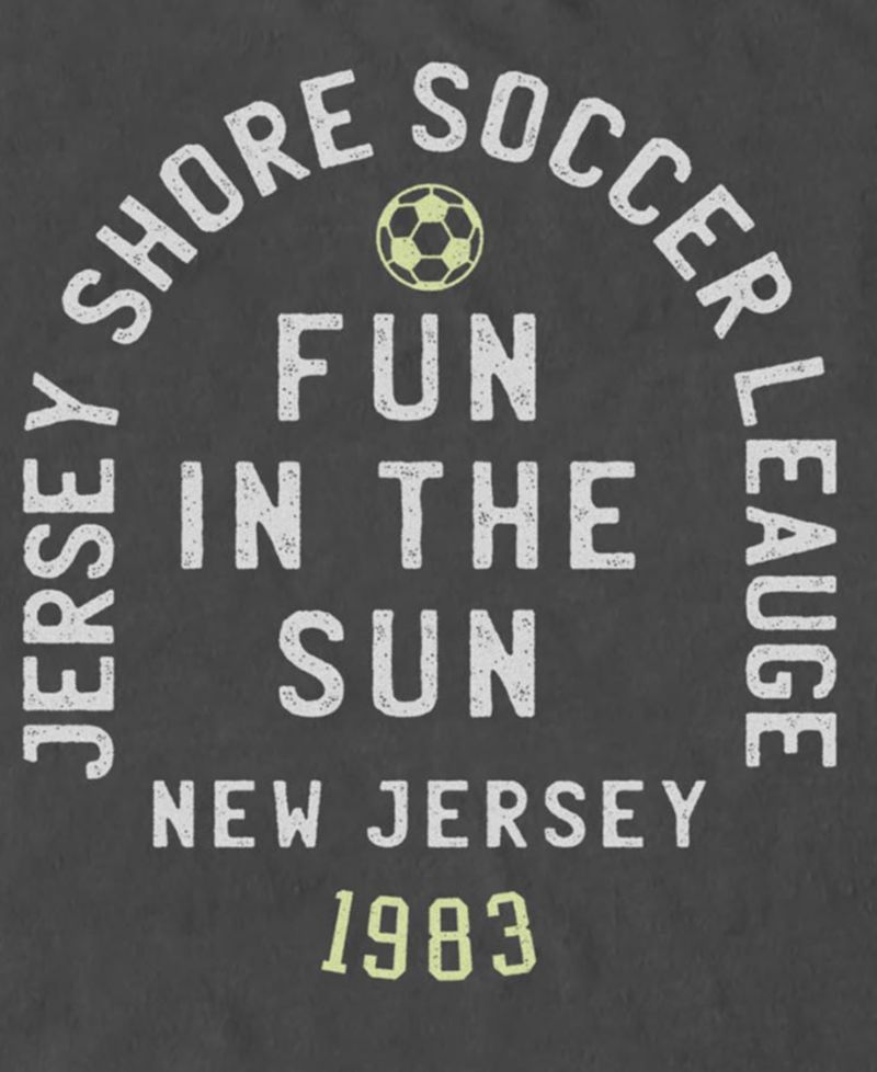 Men's Jersey Shore Soccer Graphic T-Shirt