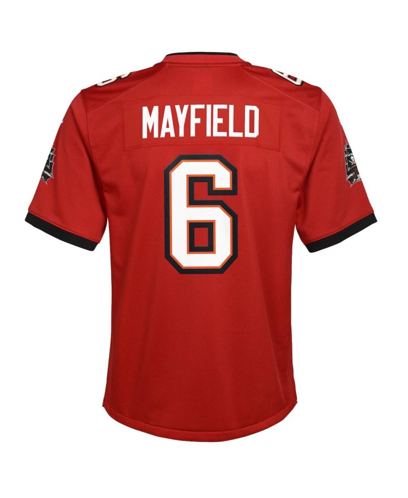 Big Boys Baker Mayfield Red Tampa Bay Buccaneers Game Jersey