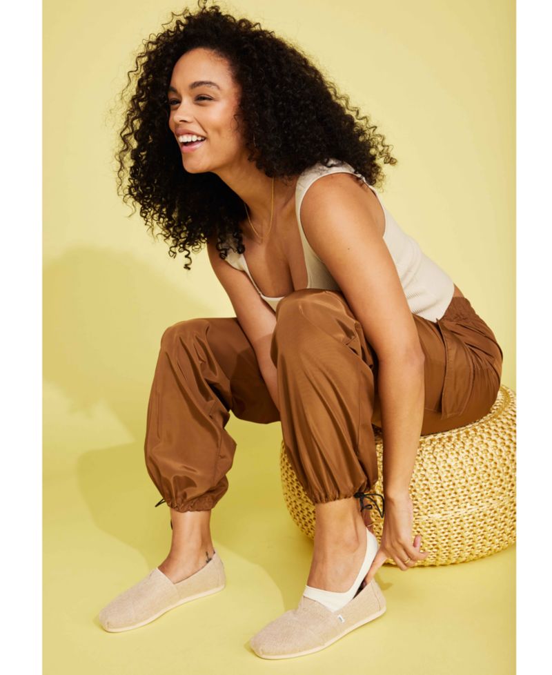 Women's Alpargata Canvas Slip-On Flats