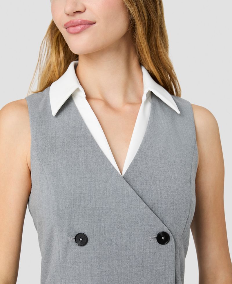Women's Tavi Sleeveless Collared Mini Dress