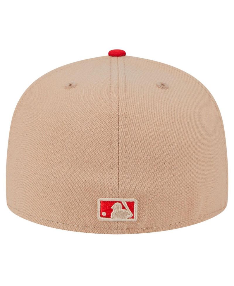 Men's Khaki St. Louis Cardinals 59FIFTY Fitted Hat