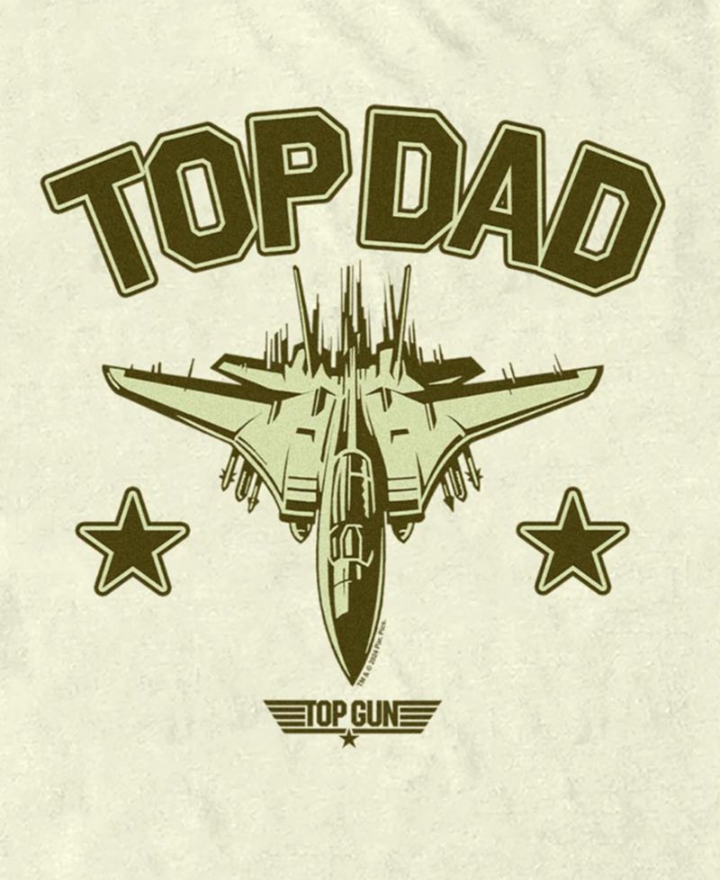 Men's Top Dad Plane Short-Sleeve T-Shirt