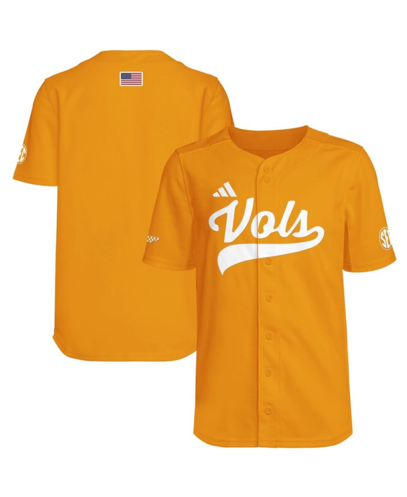 Big Boys and Girls Tennessee Orange Tennessee Volunteers Baseball Jersey