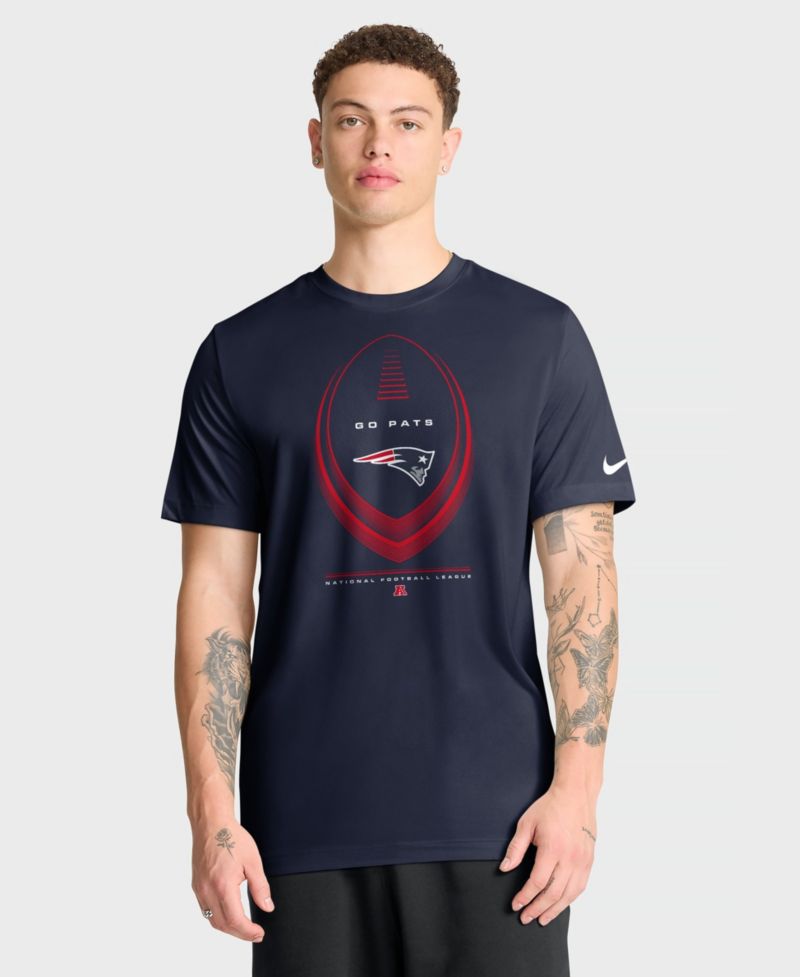 Men's Navy New England Patriots Legend Icon Dri-FIT T-Shirt