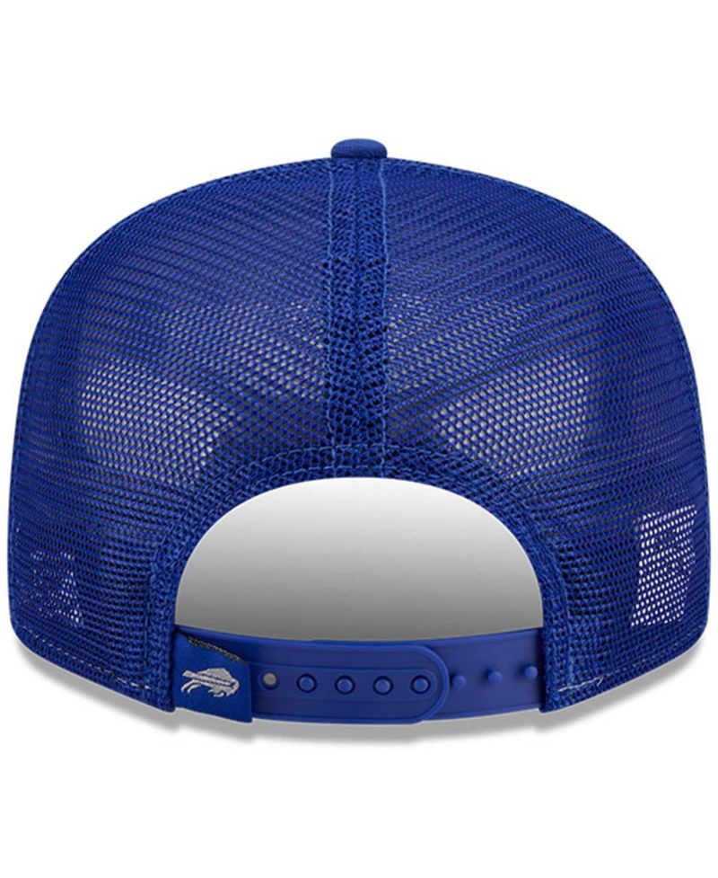 Men's White/Royal Buffalo Bills 2025 Rivalries Collection Team Split Panel 9FIFTY Snapback Hat