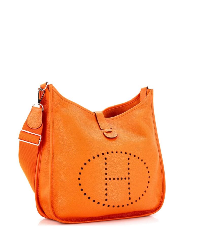 Pre-Owned Hermes GM Evelyne Bag Gen III Clemence