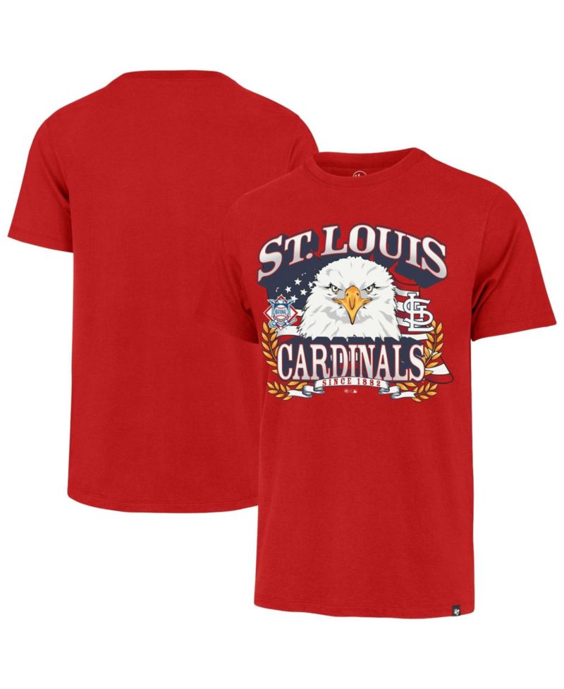 Men's Red St. Louis Cardinals Americana Eagle T-Shirt