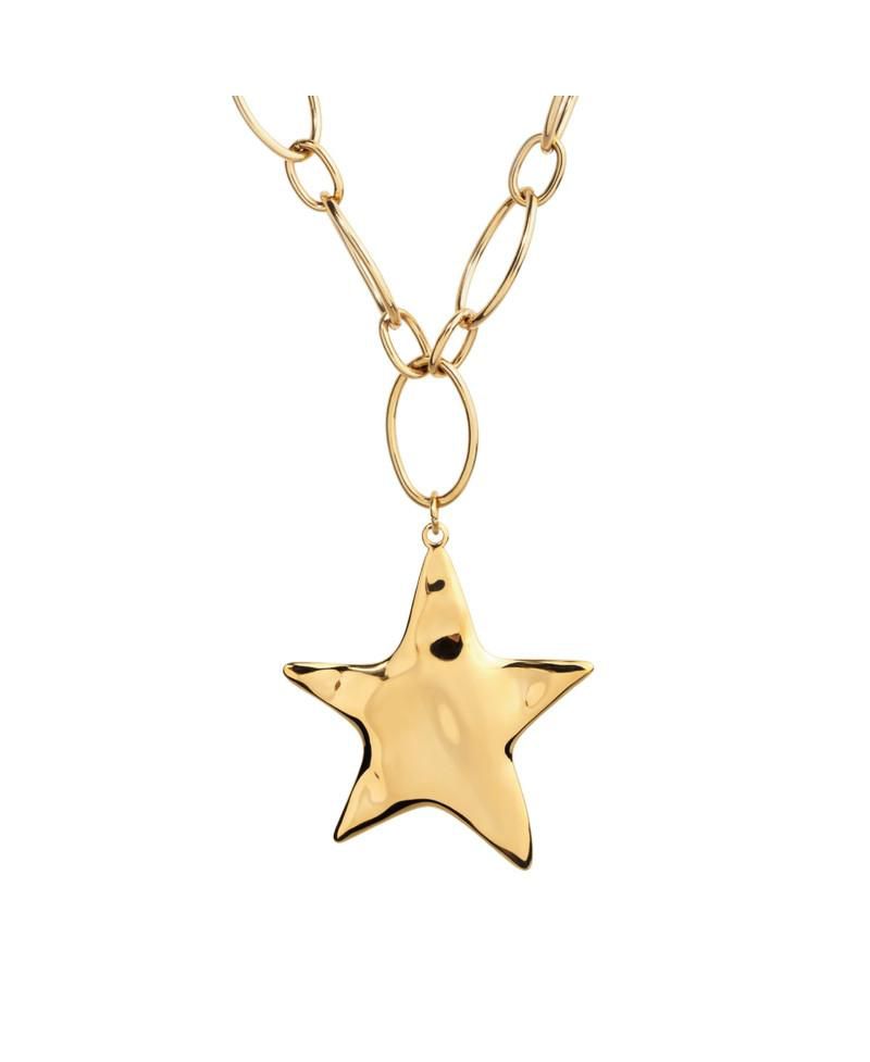 Chunky Star Pendant Necklace
