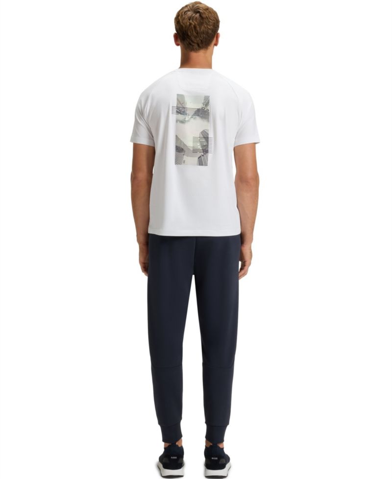 Men's Decorative Reflective Relaxed-Fit T-Shirt