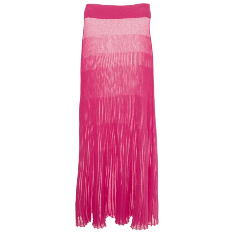 Women's Rib Knit Maxi Skirt