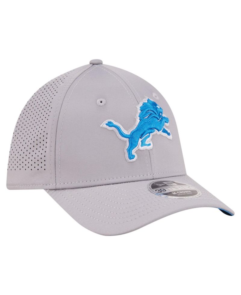 Men's Detroit Lions 39THIRTY M-Crown Stretch-Fit Baseball Cap