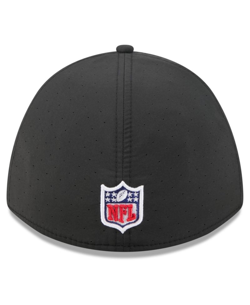 Men's Black New York Giants 2026 NFL Cruical Catch 39THIRTY M-Crown Stretch Hat
