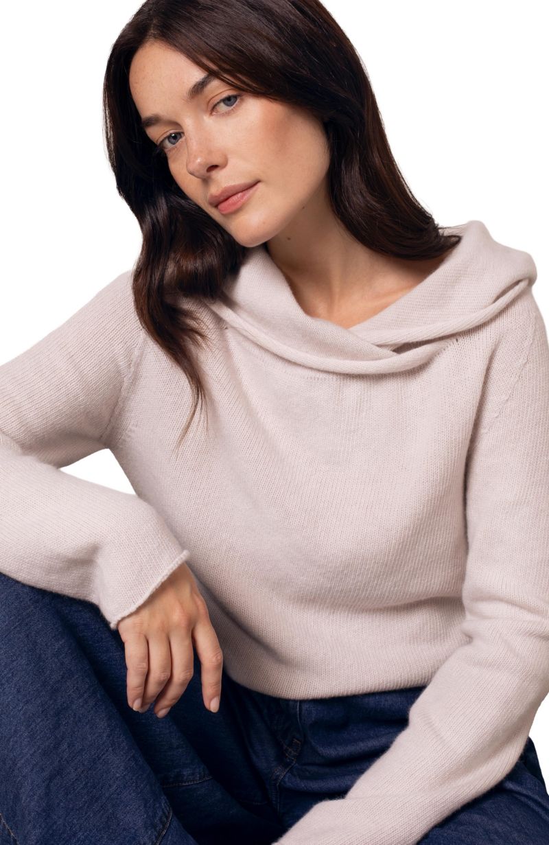 Women's Collared Slouch Jumper