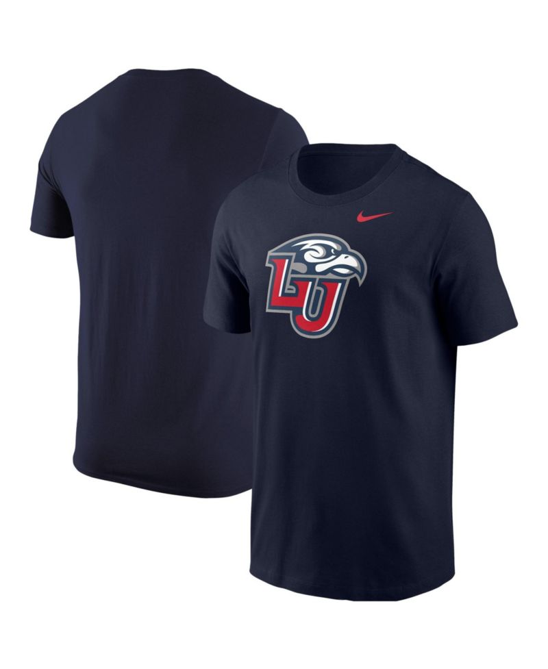 Men's Liberty Flames Primary Logo Screen Print T-Shirt