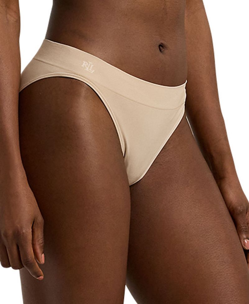 Women's Seamless Stretch Jersey Bikini Brief Underwear 4L0011