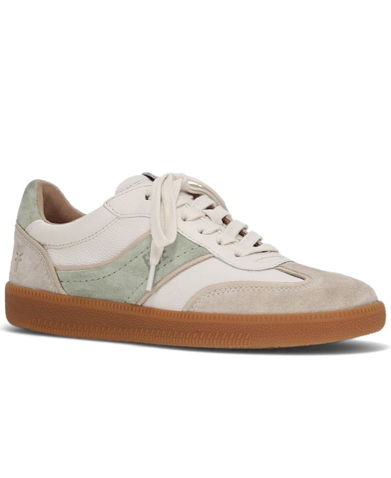 Women's Milly Low Lace-Up Leather Sneakers