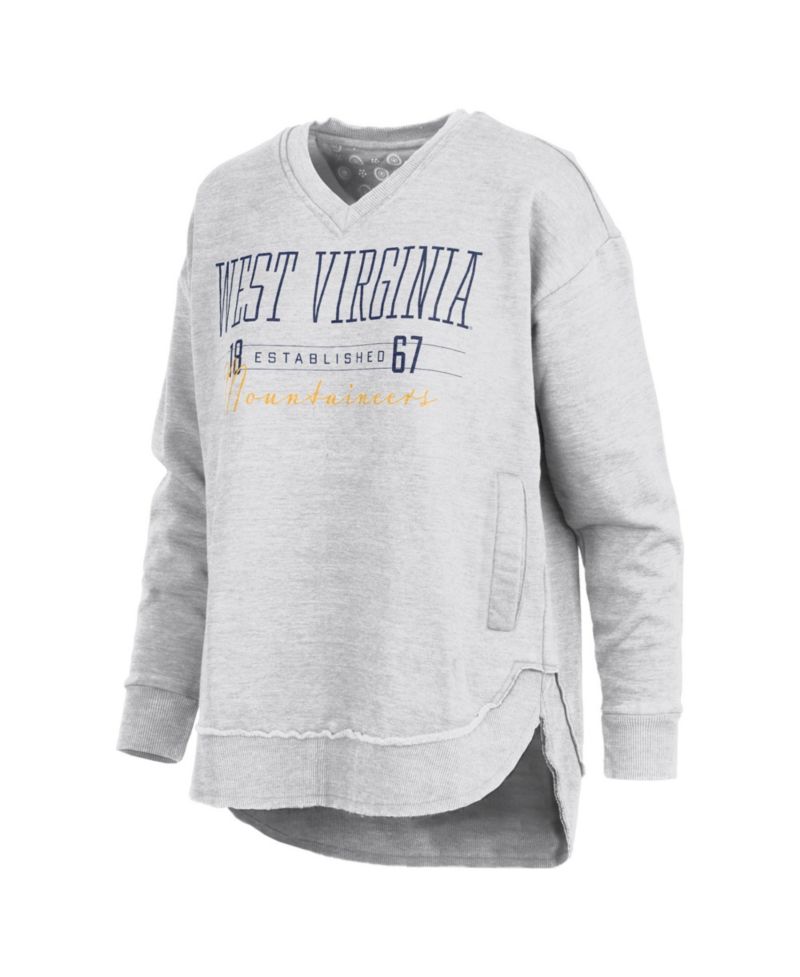 Women's Marcus East Hall Poncho V-Neck Long-Sleeve Graphic Sweatshirt