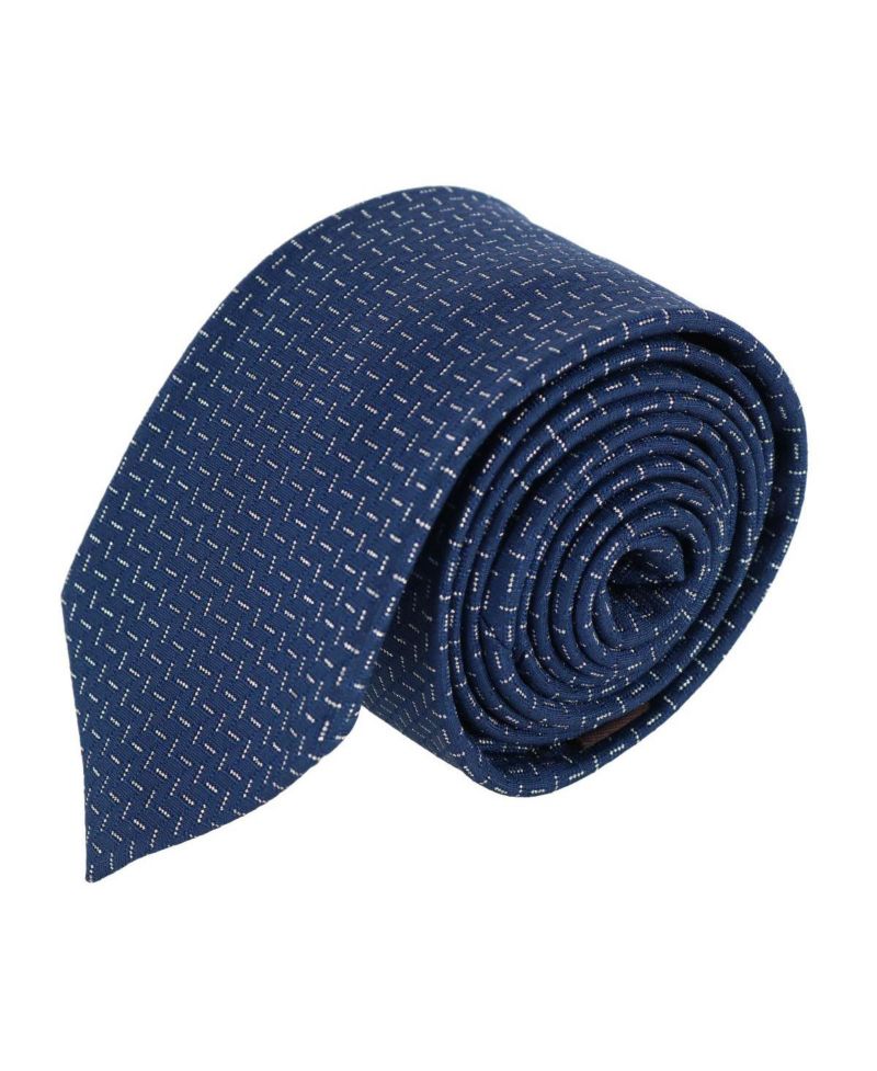 Men's Baldwin Metallic Dash Silk Business Necktie