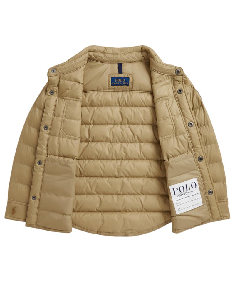 Boys' 2T-7 Quilted Shirt Jacket