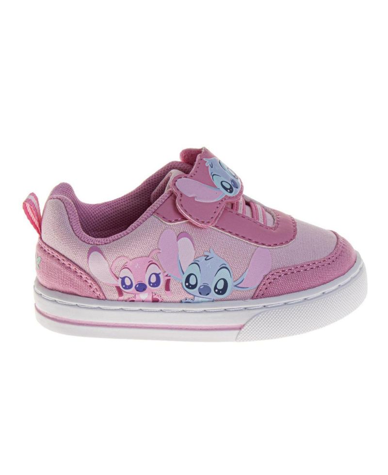 Little Girls (3-10) Stitch Hook & Loop Sneakers