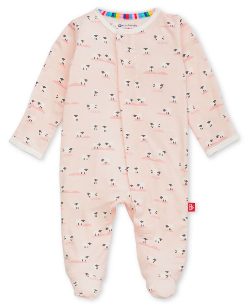 Baby Girls' Baa Baa Baby Long-Sleeve Coverall