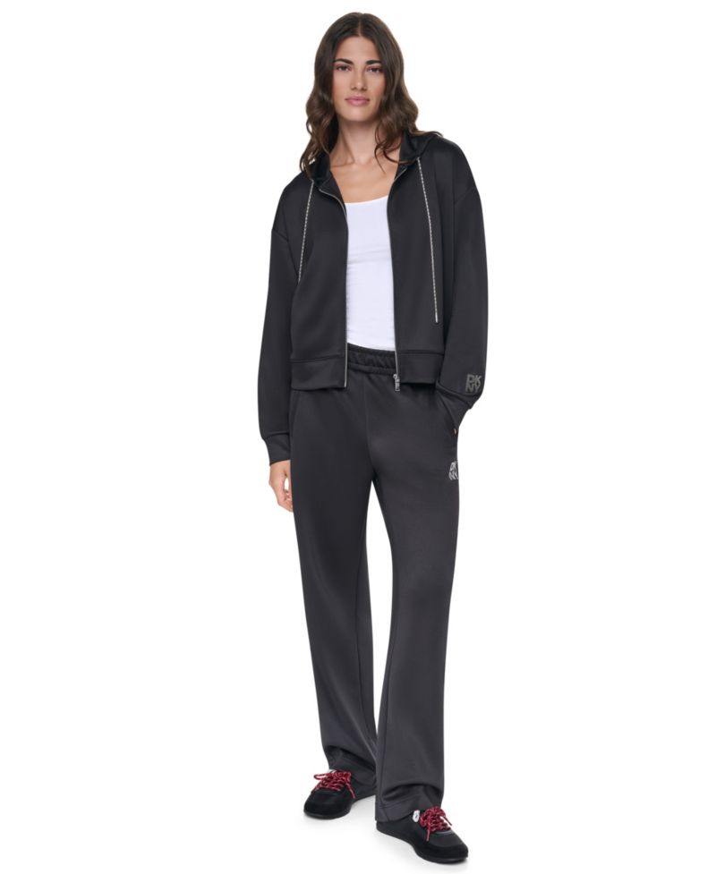 Women's Chain Cord Full Zip Hoodie