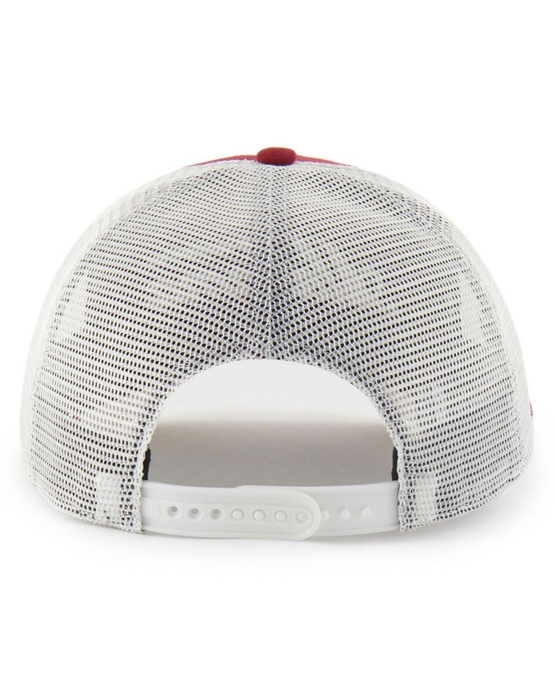 Men's and Women's Cardinal Arkansas Razorbacks Contemporary Basics Foundation Trucker Hitch Adjustable Hat