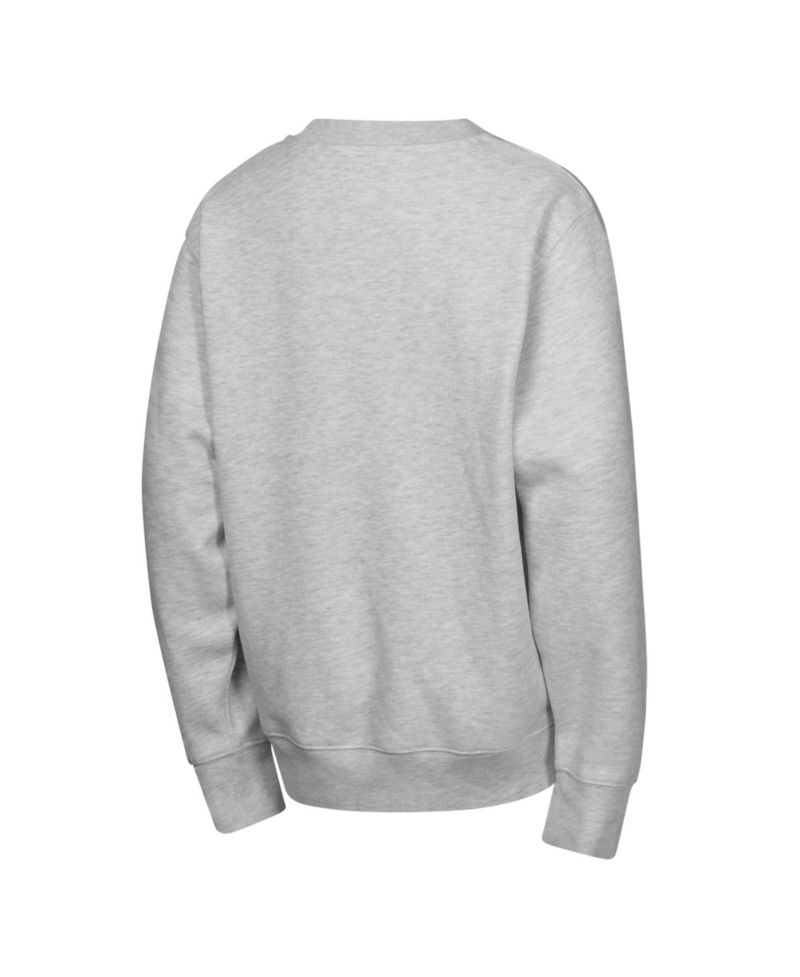 Big Boys and Girls Heather Gray Tennessee Volunteers Wild Card Fleece Sweatshirt