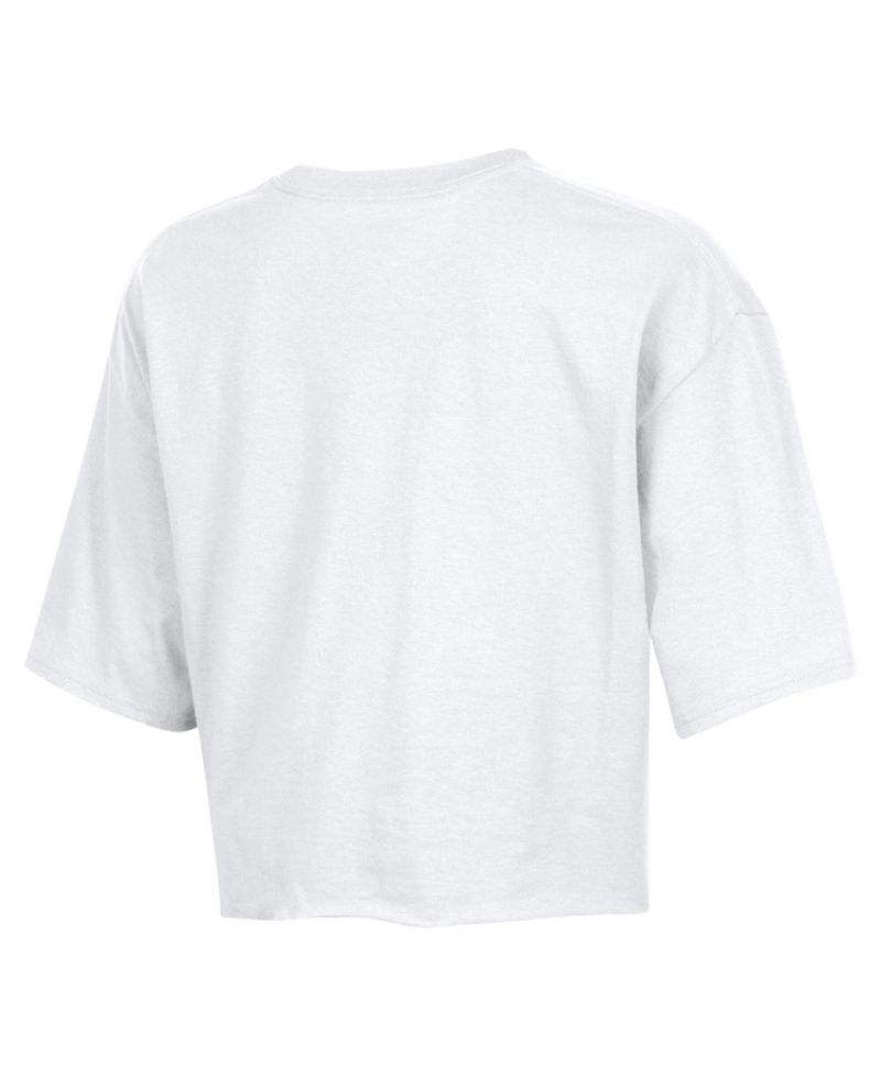 Women's Los Angeles Rams Boyfriend Cropped T-Shirt