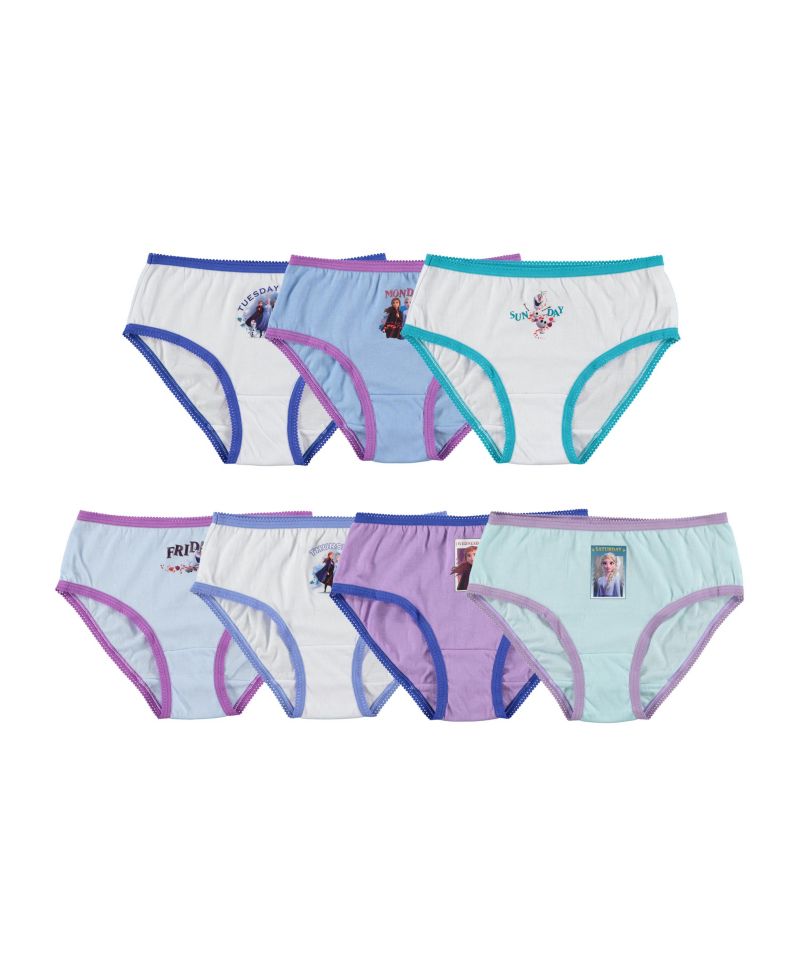 "Days of the Week" 7Pack Big Girls Underwear