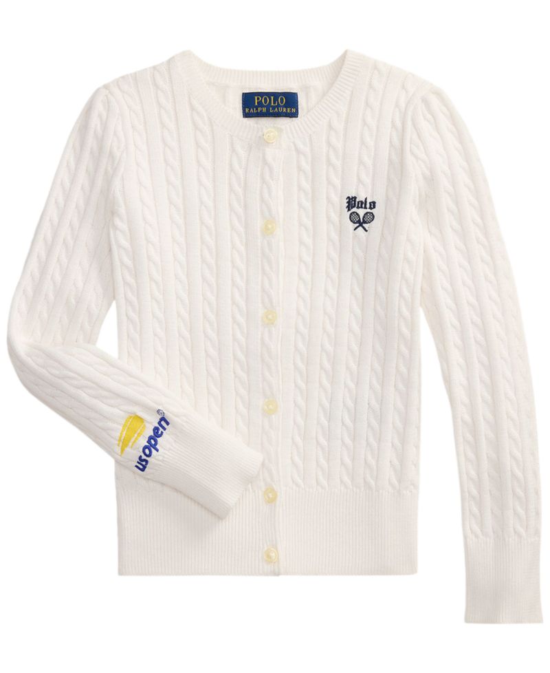 Girls' 2T-6X US Open Long-Sleeve Sweater