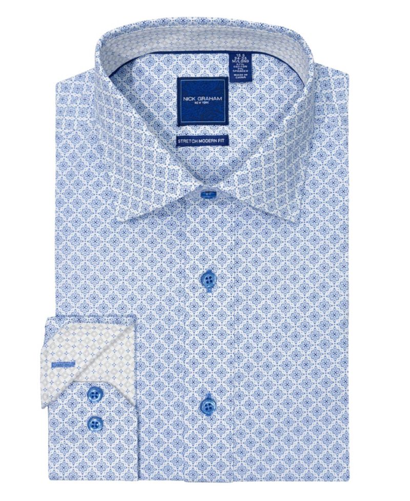Men's Dorchester Medal Modern-Fit Dress Shirt