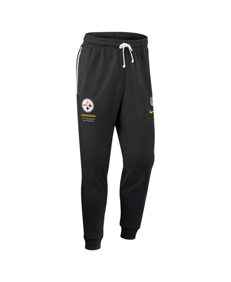 Men's Black Pittsburgh Steelers Sideline Standard Issue Dri-FIT Taper Pants
