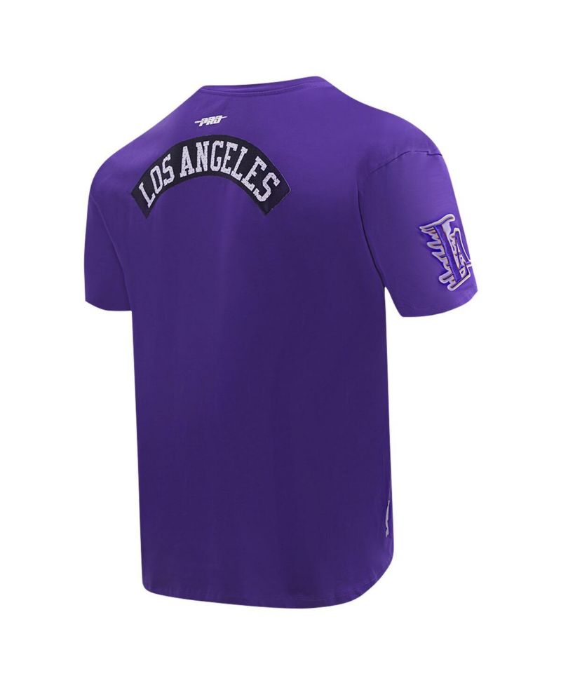 Men's Purple Los Angeles Lakers Made To Play Drop Shoulder T-Shirt