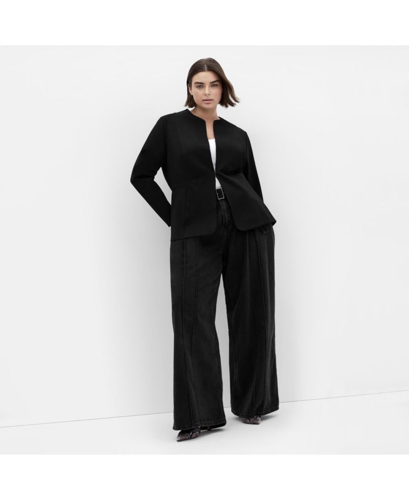 Plus Size Peyton Ponte Jacket