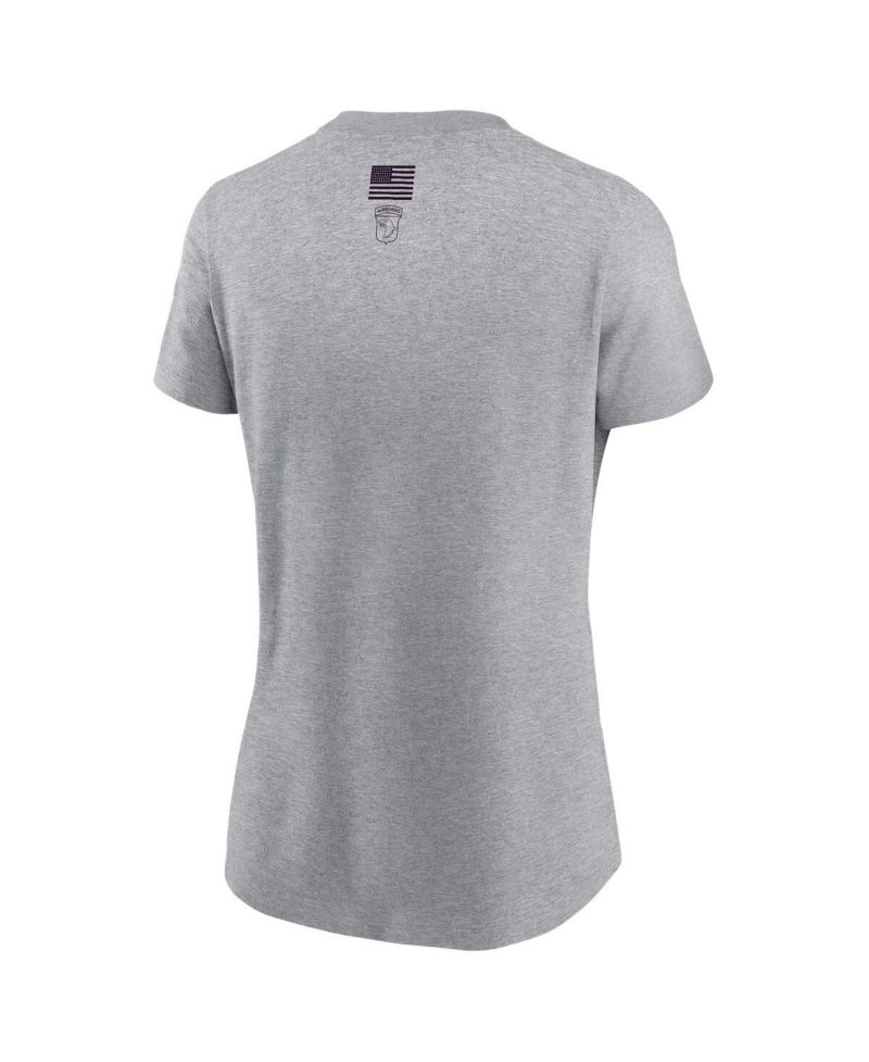 Women's Gray Army Black Knights 2024 Rivalry Collection Army T-Shirt