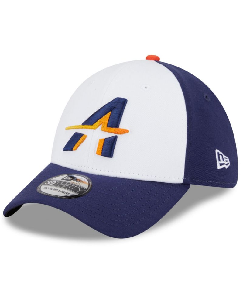 Men's White/Navy Houston Astros 2025 City Connect 39THIRTY Flex Hat