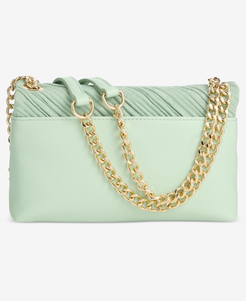 Mini Ajae Ruched Suede