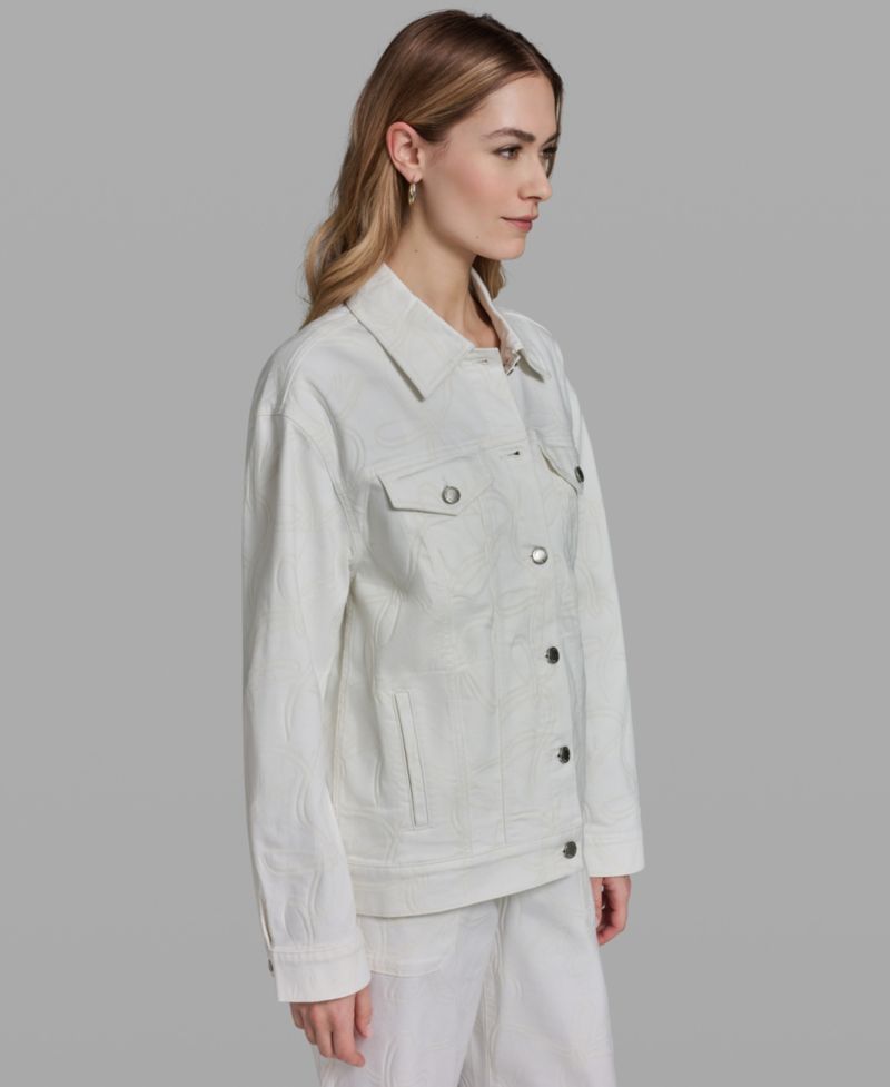 Women's Long-Sleeve Collared Jacket