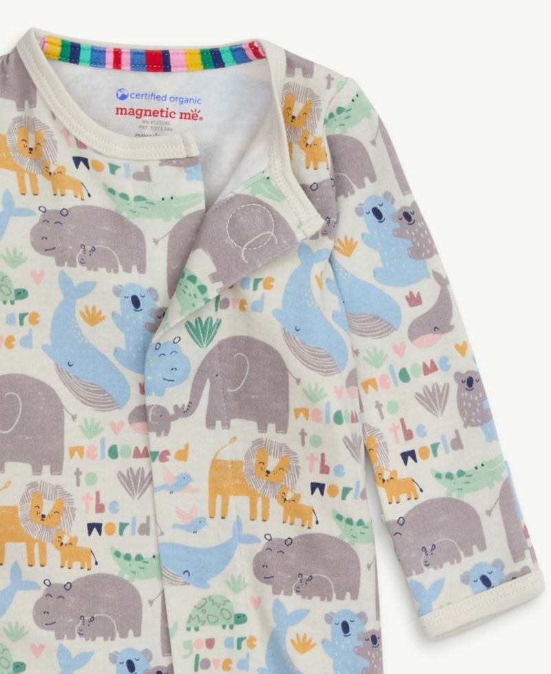 Baby Boys' and Girls' Long-Sleeve Coverall