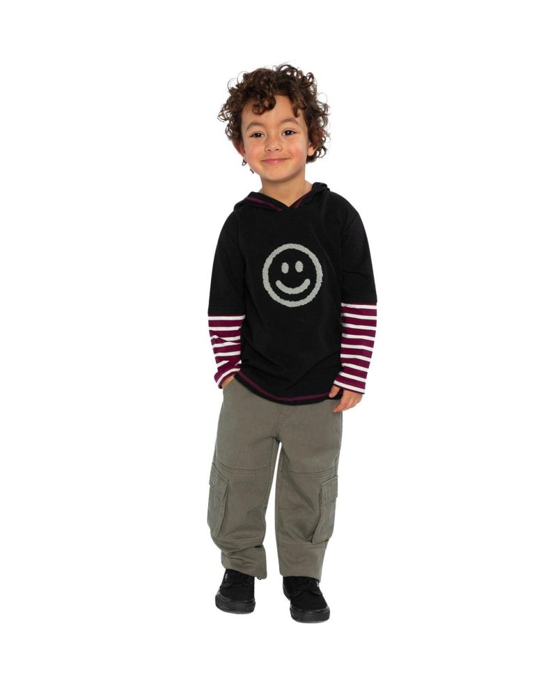 Baby Boy 12M-24M Twill Pants with Cargo Pockets