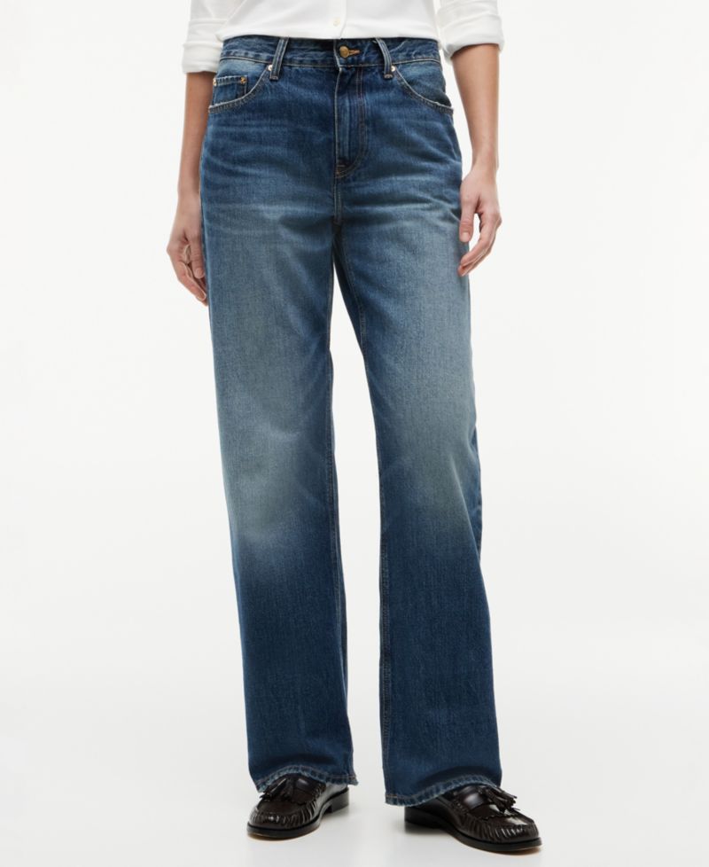 Women's Relaxed-Fit Straight-Leg Jeans