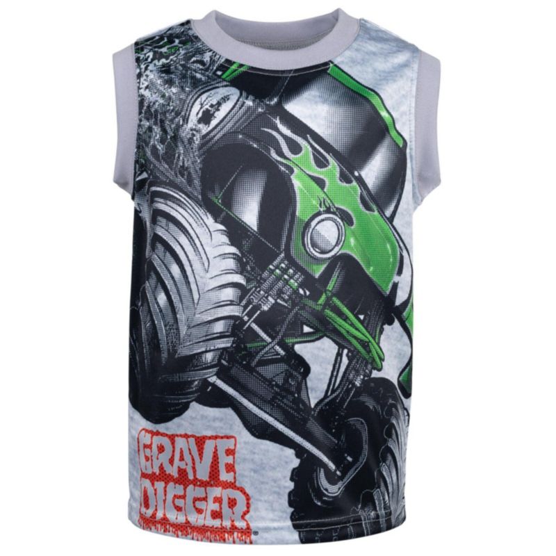 Boys' Athletic T-Shirt Tank Top and Shorts Set
