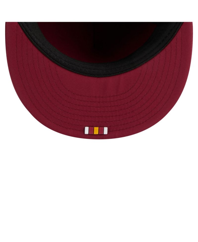 Men's Burgundy Washington Commanders 2025 Sideline Retro Crown 59FIFTY Fitted Hat