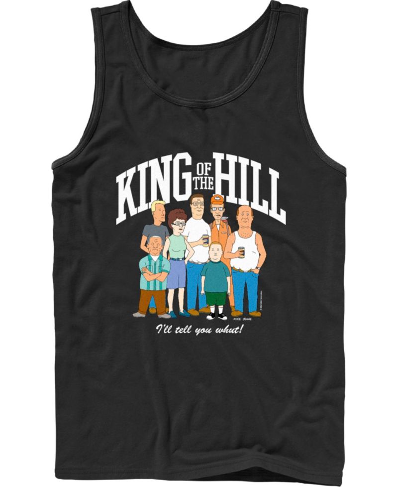 Men's King of the Hill Cast Graphic Tank Top