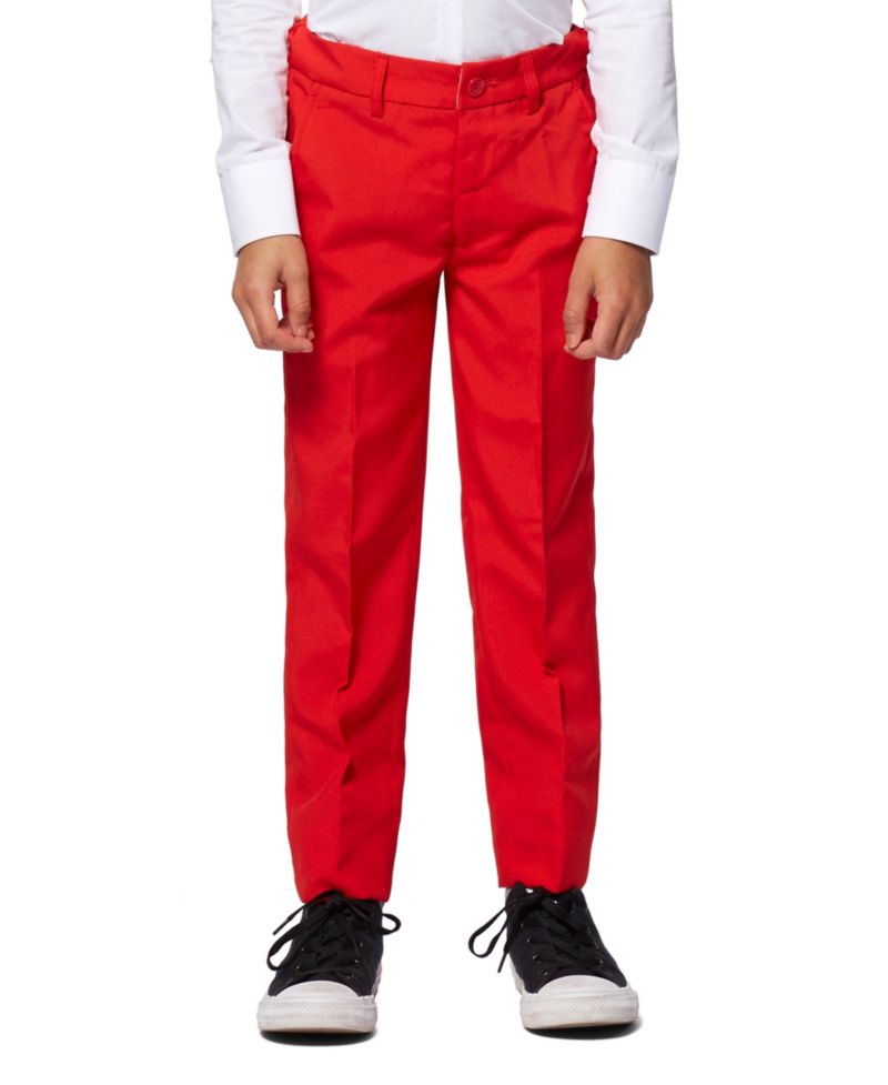 Toddler and Little Boys 3-Piece Devil Solid Suit Set